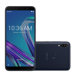 Smartphone Asus Zenfone Max PRO M1 64GB, Android Oreo, Dual chip, Processador Qualcomm Snapdragon 630 1.8 GHz, Câmera traseira Dual 16 + 5 | Preto GO - 237687