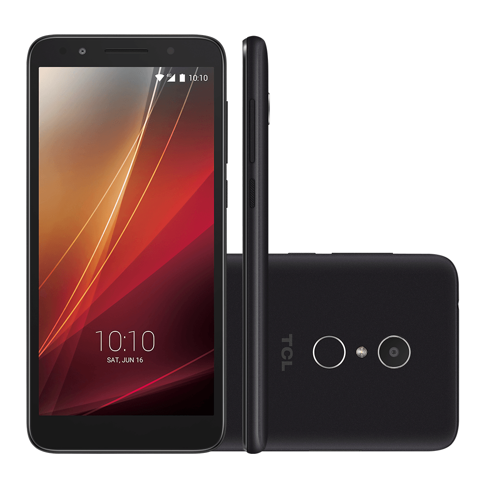 Smartphone TCL L9 5159J | Preto, Android Oreo,Versão Go Dual chip