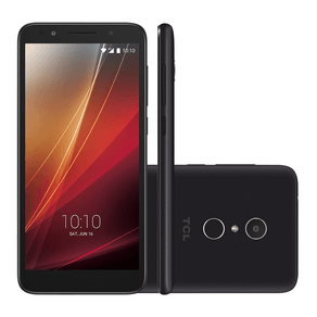 Smartphone TCL L9 5159J | Preto, Android Oreo,Versão Go Dual chip, Processador Quad Core , Câmeras com flash 13MP + 8MP frontal, Tela 5.34'', | Preto GO - 237696