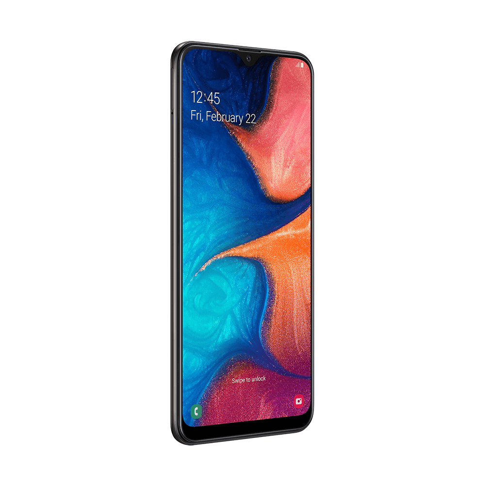 Smartphone Samsung A20, (ZF), Android 9.0, Dual Chip, Câmera