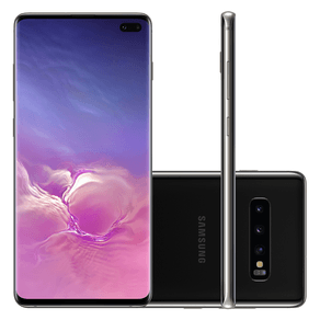 Smartphone Samsung S10+, Android 9.0, Câmera Tripla traseira 12 MP + 16 MP+ 12 MP, Frontal 10 MP + 8 MP, 6.4 Smartphone Samsung S10+, Android 9.0, Câmera Tripla traseira 12 MP + 16 MP+ 12 MP, Frontal 10 MP + 8 MP, 6.4