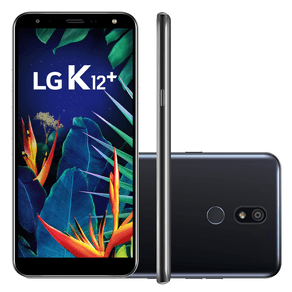 Smartphone LG K12+, Android 8.1, Dual Chip, Câmera 16 MP e Frontal 8MP, 5.7
