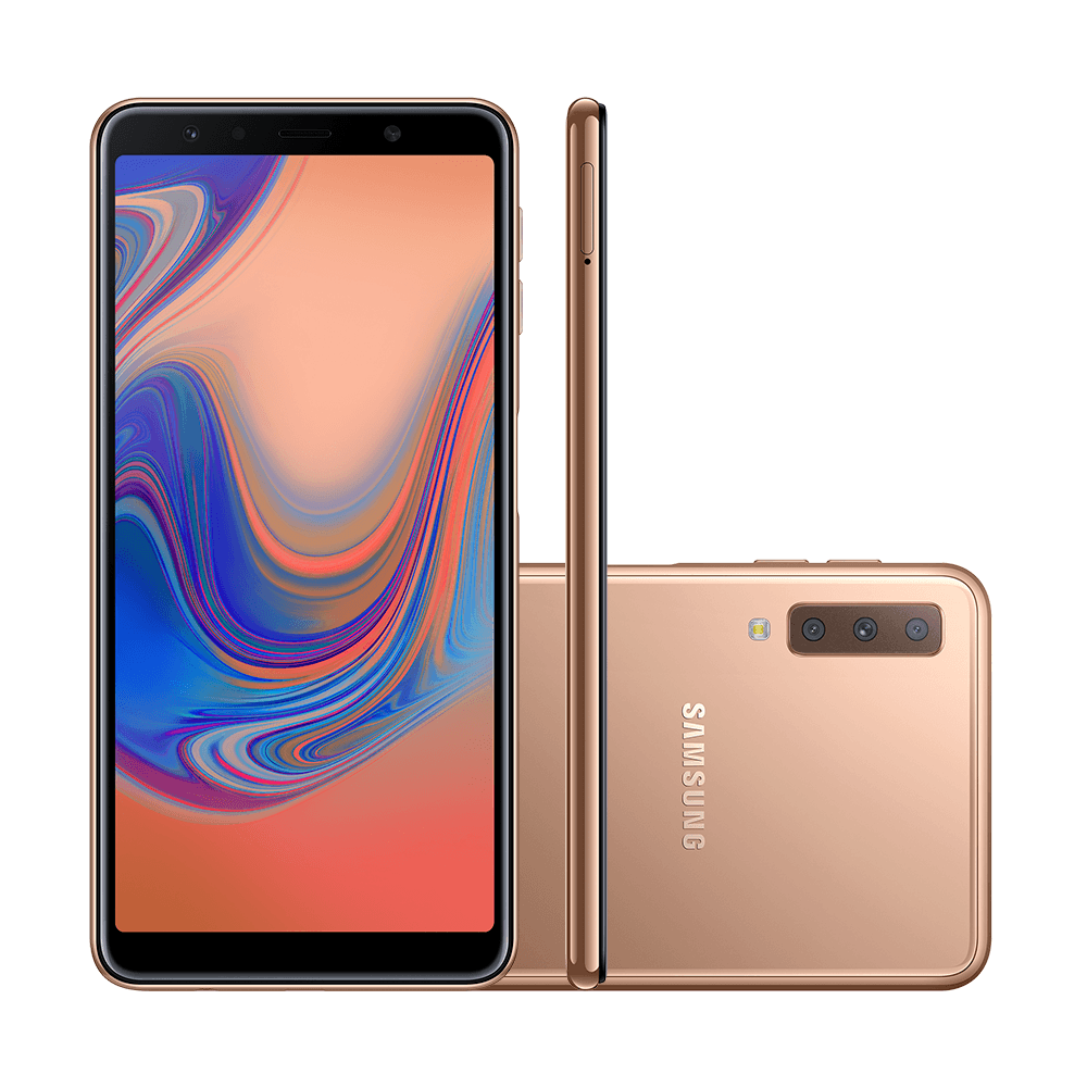 Smartphone Samsung Galaxy A7, 64GB, Dual Chip, 4G, Câmera 24MP +