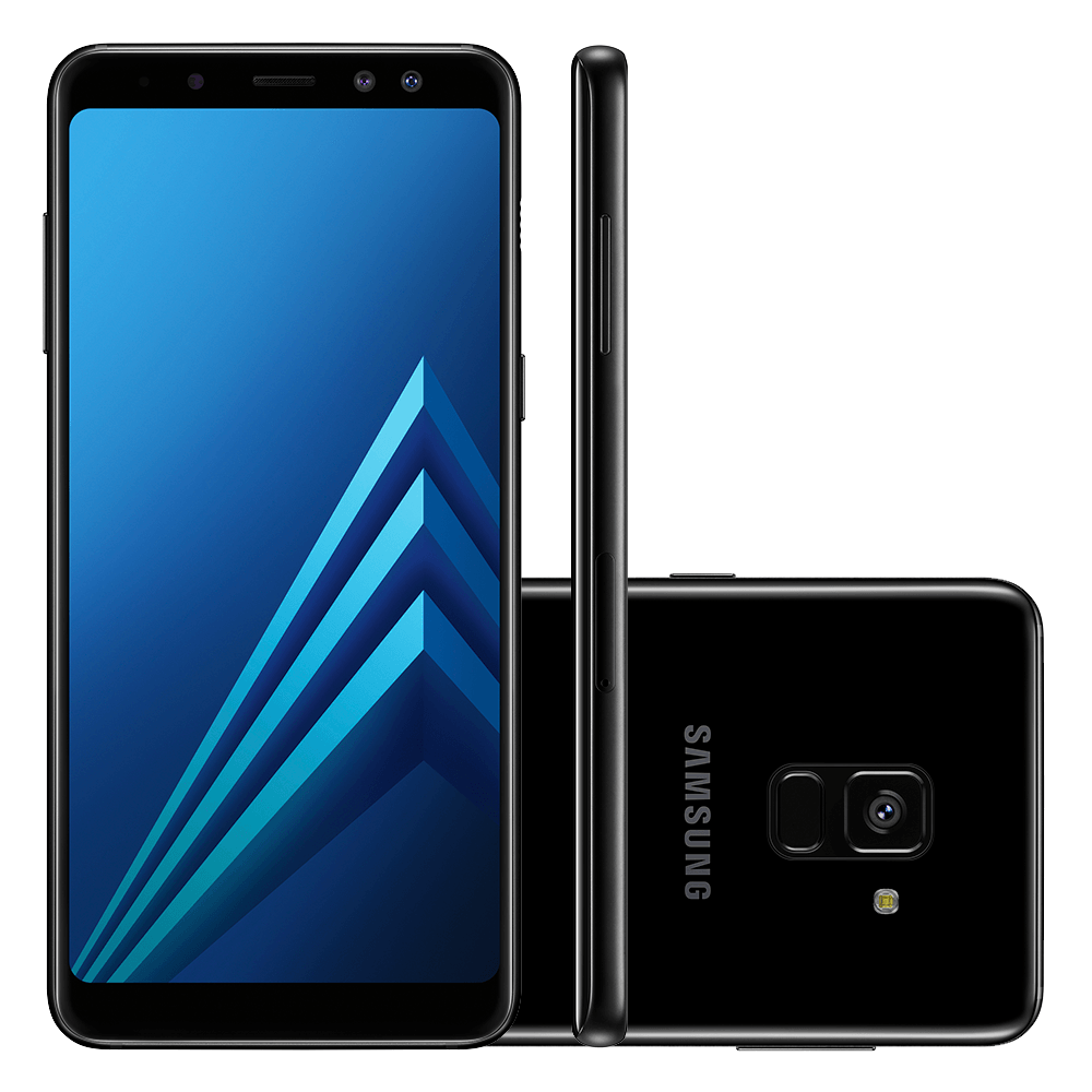 Smartphone Samsung Galaxy A8, Androi 7.1, Processador Octa core