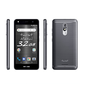 Smartphone Positivo S531 Twist Metal, Android Oreo Go Edition, Dual chip, Processador Quad Core 1.3 GHz, Câmera traseira de 8MP e frontal de | Cinza GO - 237657