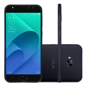 Smartphone Asus Zenfone 4 Selfie PRO, Android 7.0 Nougat, Dual chip, Processador Octa Core 2.0 GHz, Câmera traseira 16 MP e frontal Dual | Preto Sim GO - 237596