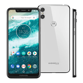 Smartphone Motorola Moto ONE XT1941-, Android 8.1 Oreo, Dual chip, Processador Qualcomm Snapdragonz, Câmera traseira 13MP+2MP e frontal de | Branco GO - 237710