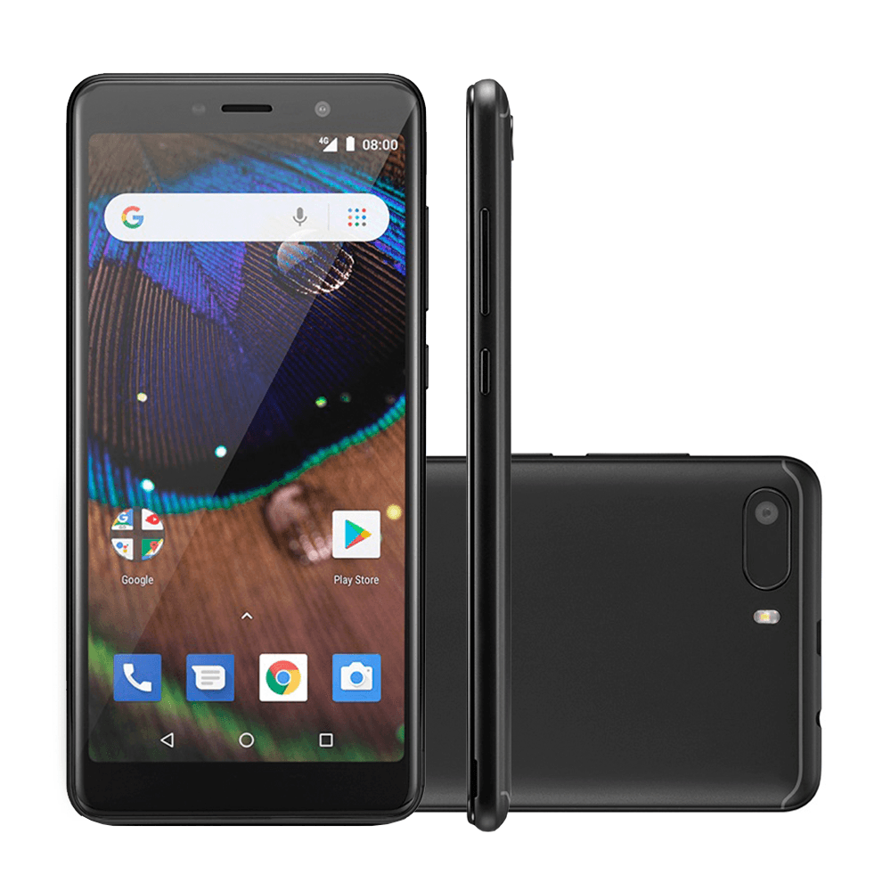 Smartphone Multilaser MS50X, Android 8.1 Versão GO, Dual chip