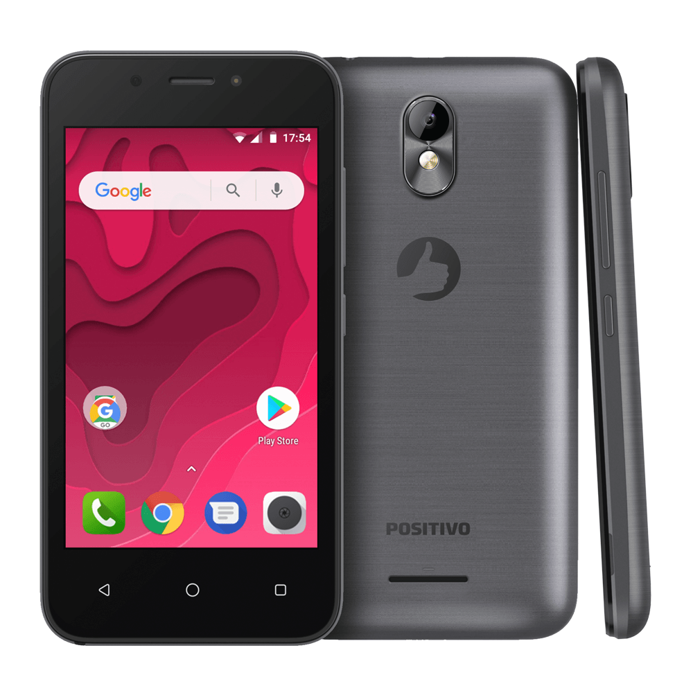 Smartphone Positivo S431 TWIST MINI, Android 7.0 Oreo, Dual chip