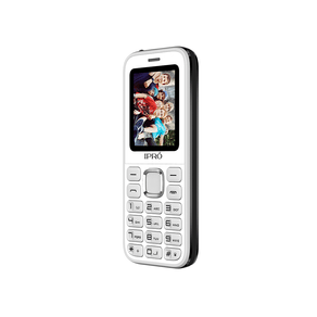 Celular Ipró A8, Dual chip, Câmera traseira, Tela 2.4'' 3G | Branco GO - 237662