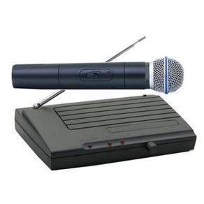 Microfone Sound Pro Sem Fio Sp200 Vhf GO - 56408
