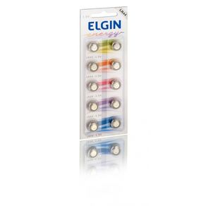 Bateria Elgin Alcalina LR44 1,5v 2 Unidades GO - 26088 Bateria Elgin Alcalina LR44 1,5v 2 Unidades GO - 26088