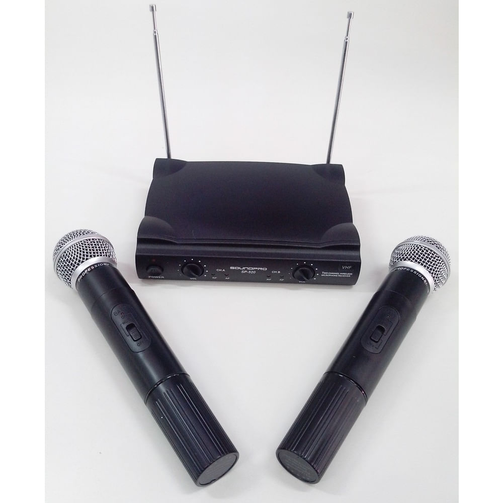 Microfone Sound Pro Sp 520 Artigo: 56637 - Fujioka Distribuidor