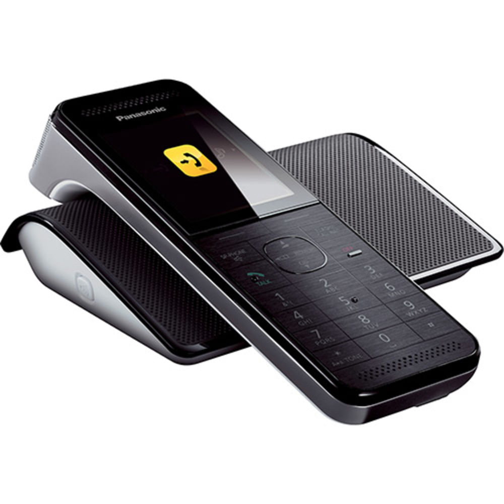 Telefone Sem Fio Digital Panasonic Kx-prw110lbw Com Wi-fi