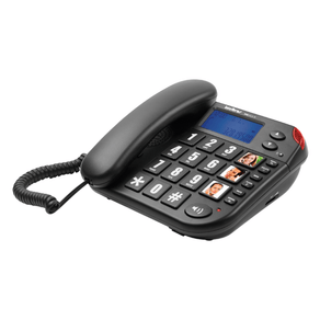 Telefone Com Fio Intelbras Tok Fácil ID Preto GO - 190091