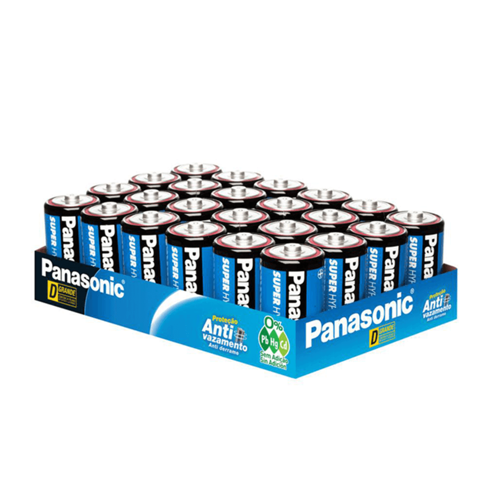 Pilha Panasonic Comun D UM-1SH C/24 - Fujioka Distribuidor