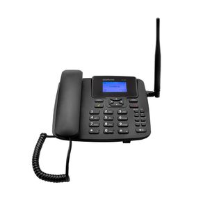 Telefone Celular Fixo Intelbras CF4201 GSM Preto Com Antena Interna GO - 190285