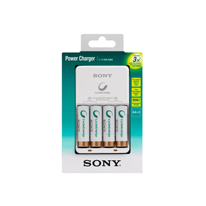 Carregador Sony BCG34 4 Pilhas 2500 mAh GO - 5680 Carregador Sony BCG34 4 Pilhas 2500 mAh GO - 5680