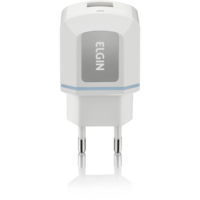 Carregador de Parede Elgin 1 USB 1A GO - 255089 Carregador de Parede Elgin 1 USB 1A GO - 255089
