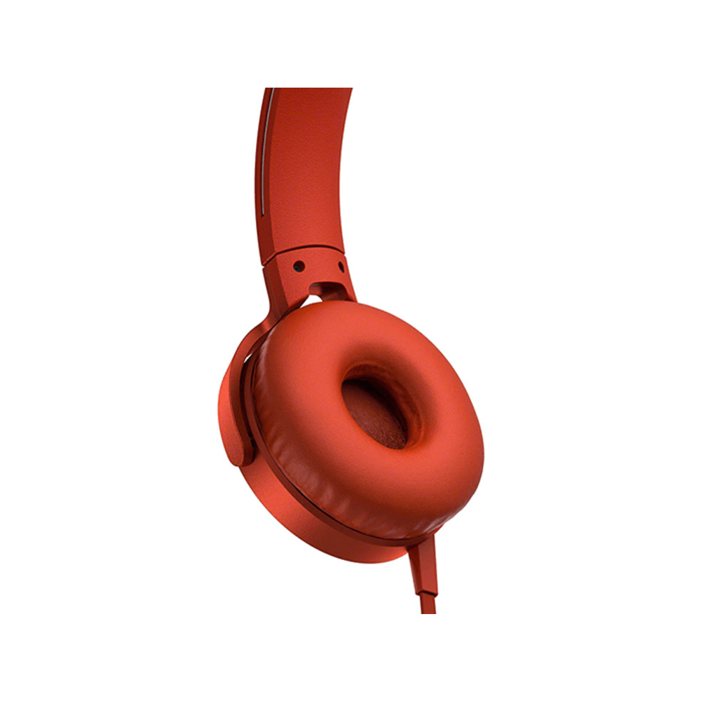 Fone de Ouvido Sony MDR XB550 Vermelho - Fujioka Distribuidor