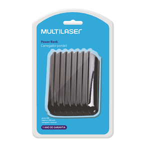 Carregador portátil Multilaser CB116 4500 MAH GO - 255219 Carregador portátil Multilaser CB116 4500 MAH GO - 255219