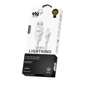 Cabo ELG Lightining L810 bco 1 metro DF - 255252