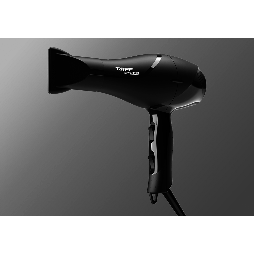 Secador de Cabelo Profissional Taiff New Black 1900W 220V