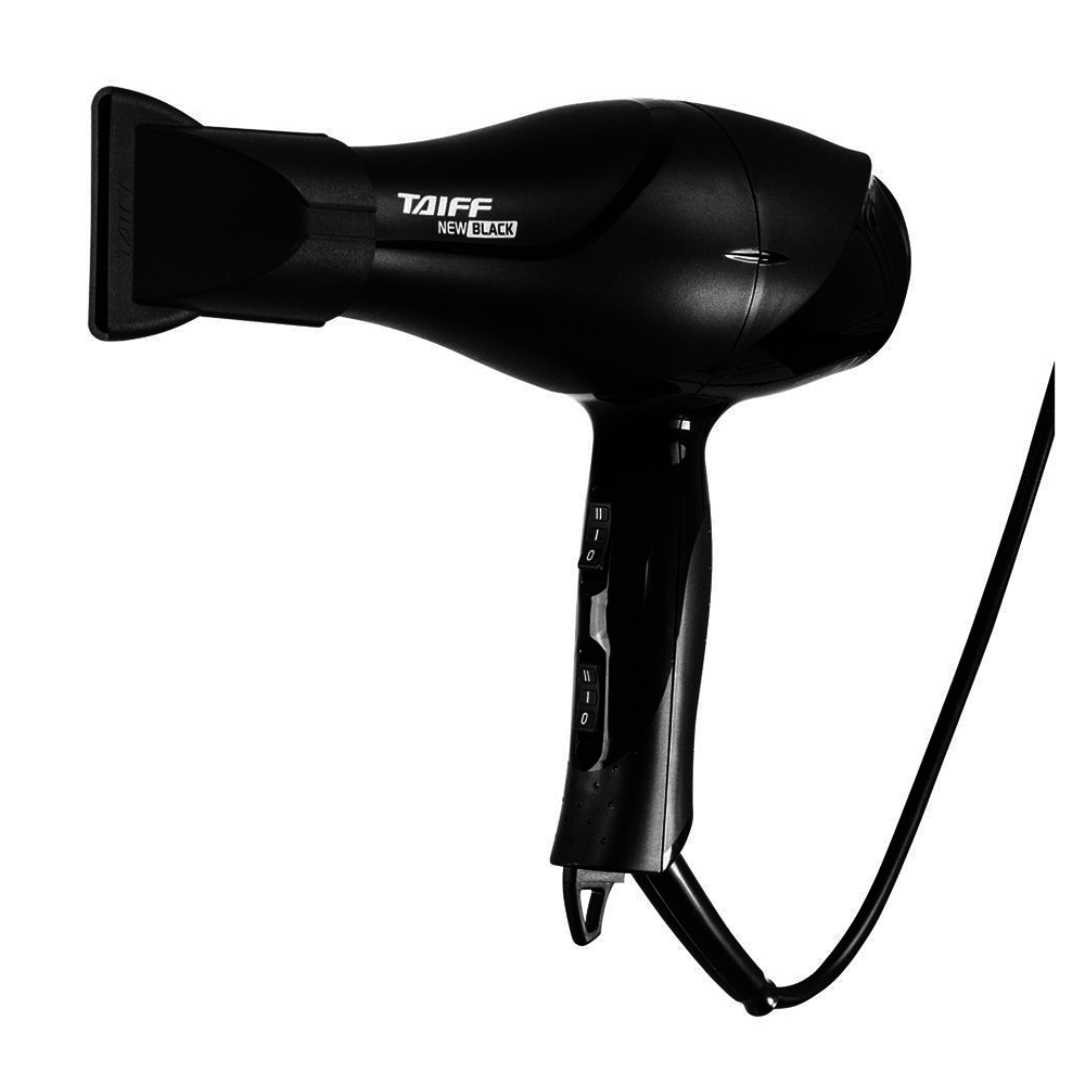 Secador de Cabelo Profissional Taiff New Black 1900W 220V