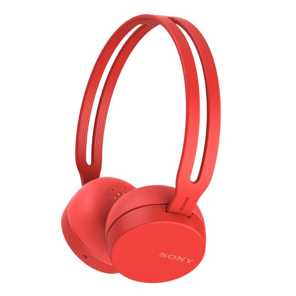 Fone de Ouvido Sony WH-CH400 bluetooth vermelho - Fujioka Distribuidor