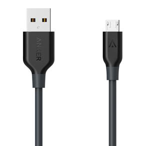 Cabo USB Anker Micro USB 1.8 metros Space Gray GO - 255316 Cabo USB Anker Micro USB 1.8 metros Space Gray GO - 255316