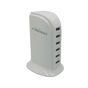 Estação de carga Bright 0476 6 saídas USB GO - 581330 Estação de carga Bright 0476 6 saídas USB GO - 581330