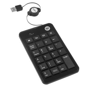 Teclado Bright Numérico Retrátil 0134 USB | Preto GO - 581296 Teclado Bright Numérico Retrátil 0134 USB | Preto GO - 581296