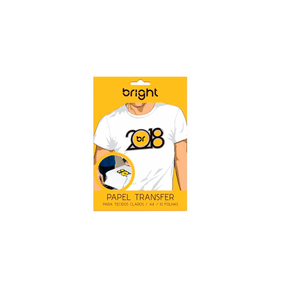 PAPEL BRIGHT TRANSFER TECIDOS CLAROS 10 FLS GO - 2254