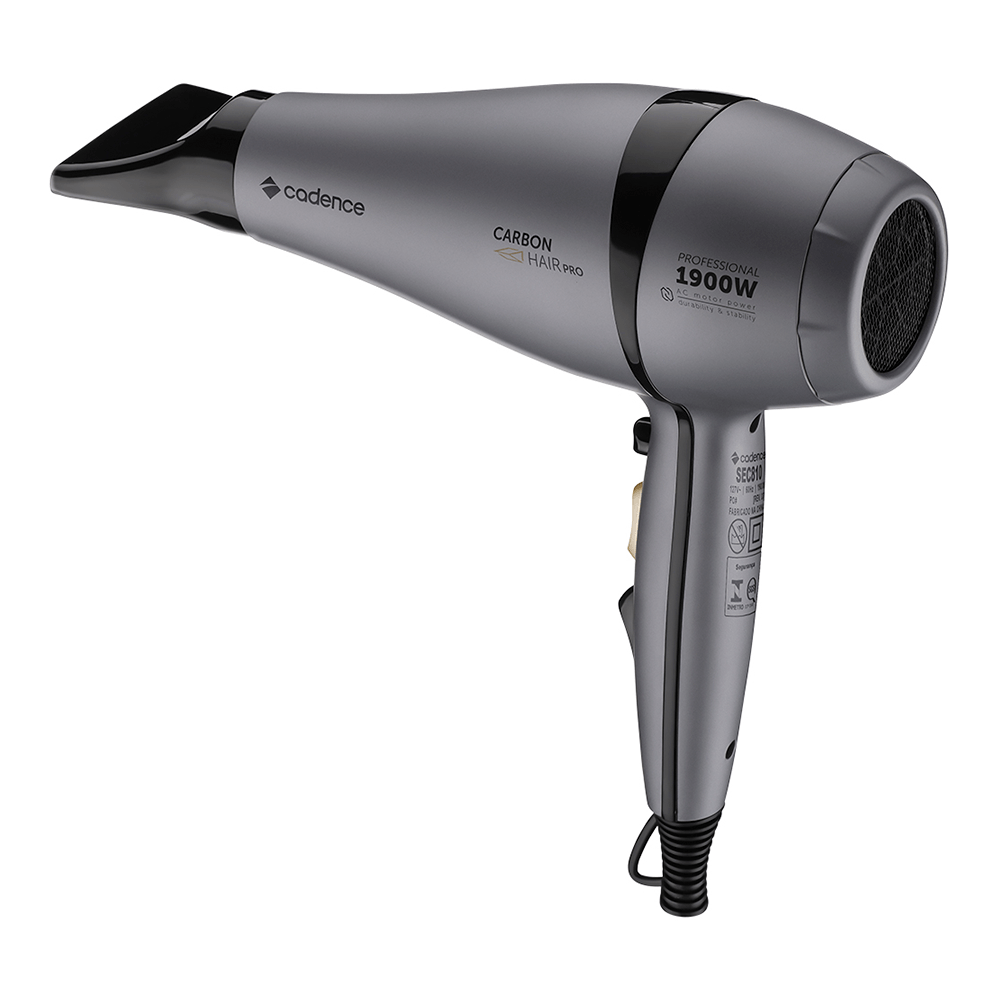 Secador de Cabelo Profissional Cadence SEC810 1900W CARBON 220V