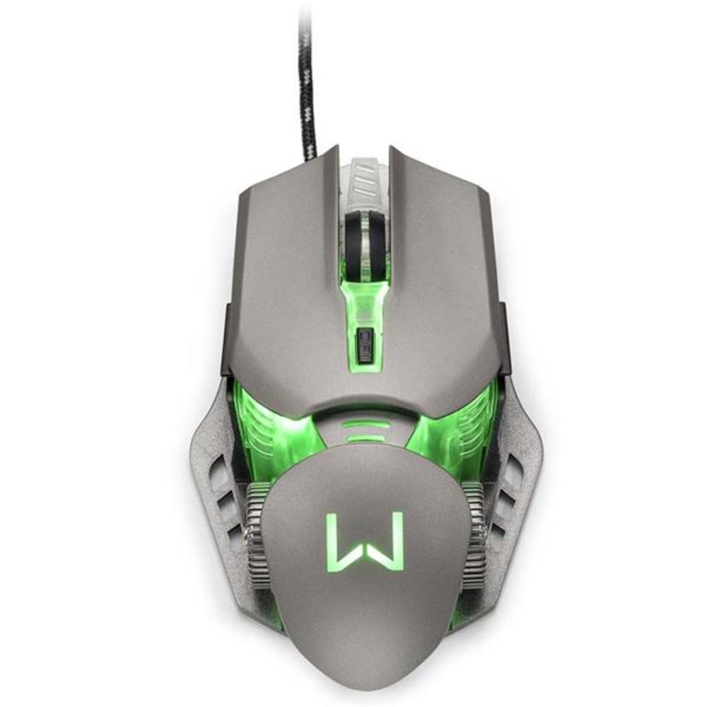 Mouse Warrior MO268 Keon Gamer Grafite - Fujioka Distribuidor