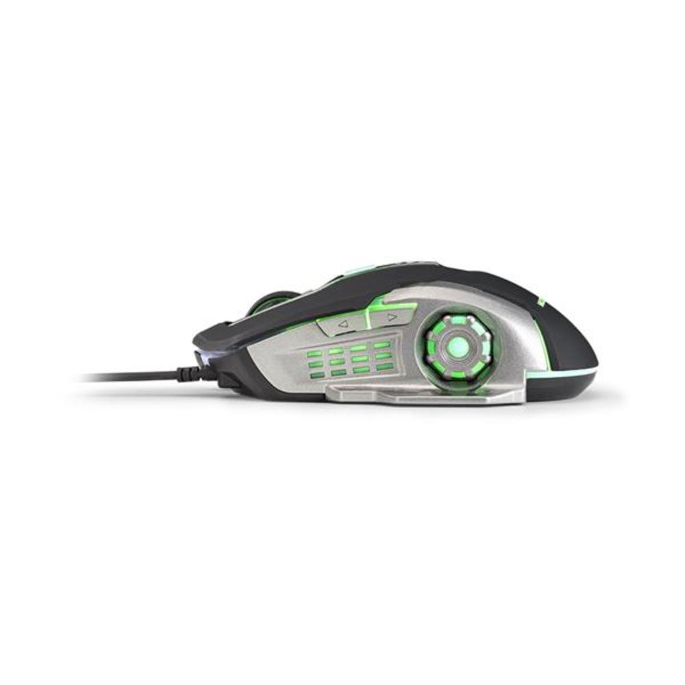Mouse Multilaser MO269 Gamer Preto/Grafite - Fujioka Distribuidor