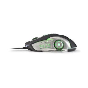 Mouse Multilaser MO269 Gamer Preto/Grafite GO - 581369 Mouse Multilaser MO269 Gamer Preto/Grafite GO - 581369