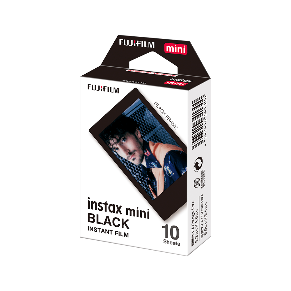 Filme Instax Mini Black | 10 fotos Artigo: 1138 - Fujioka Distribuidor