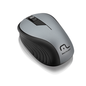 Mouse sem fio Multilaser MO213 Preto/Grafite GO - 581379