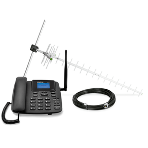 Telefone celular fixo Intelbras CFA4212 com antena GO - 190327
