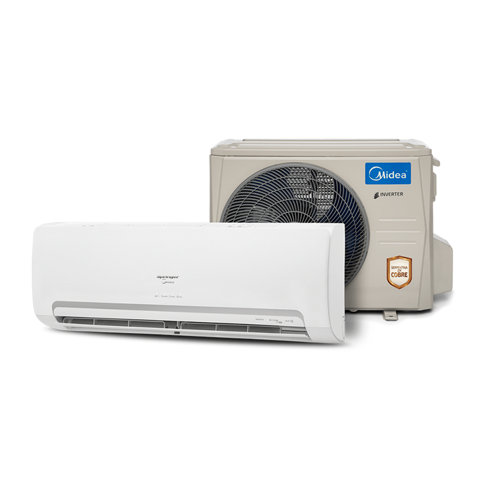 Ar Condicionado Midea Split Inverter, 24.000 BTUs, Quente/Frio