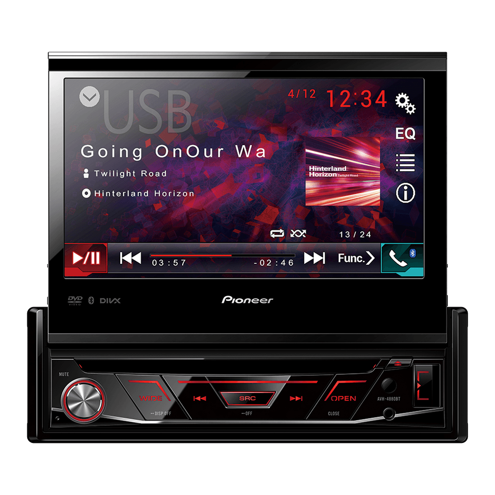 Som Automotivo Pioneer AVHX4880BT 7