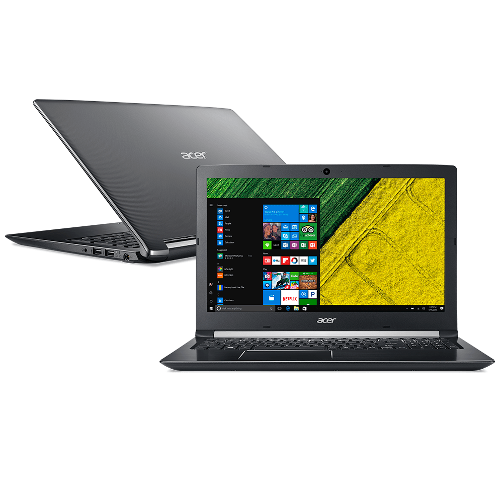 Notebook Acer, A515-51-55QD, Tela 15.6