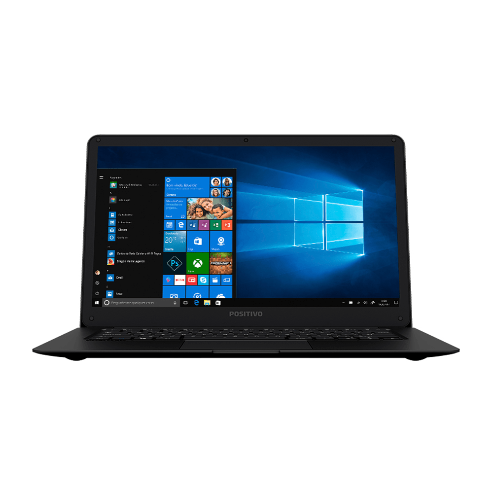 Notebook Positivo Motion Black Q 232A 2GB 32GB SSD 14