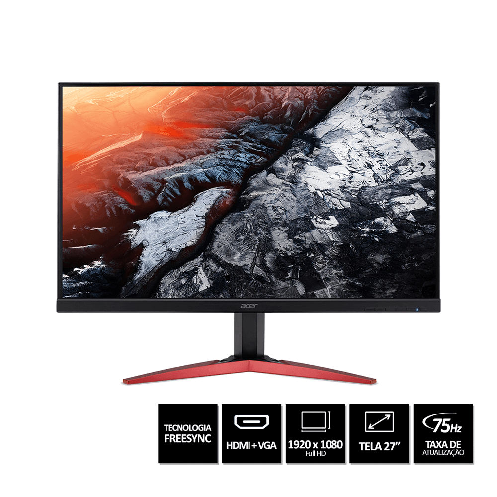 【おまけ付】Acer ゲーミングモニター KG271 bmix 27インチ Monitor Gamer: Acer 27