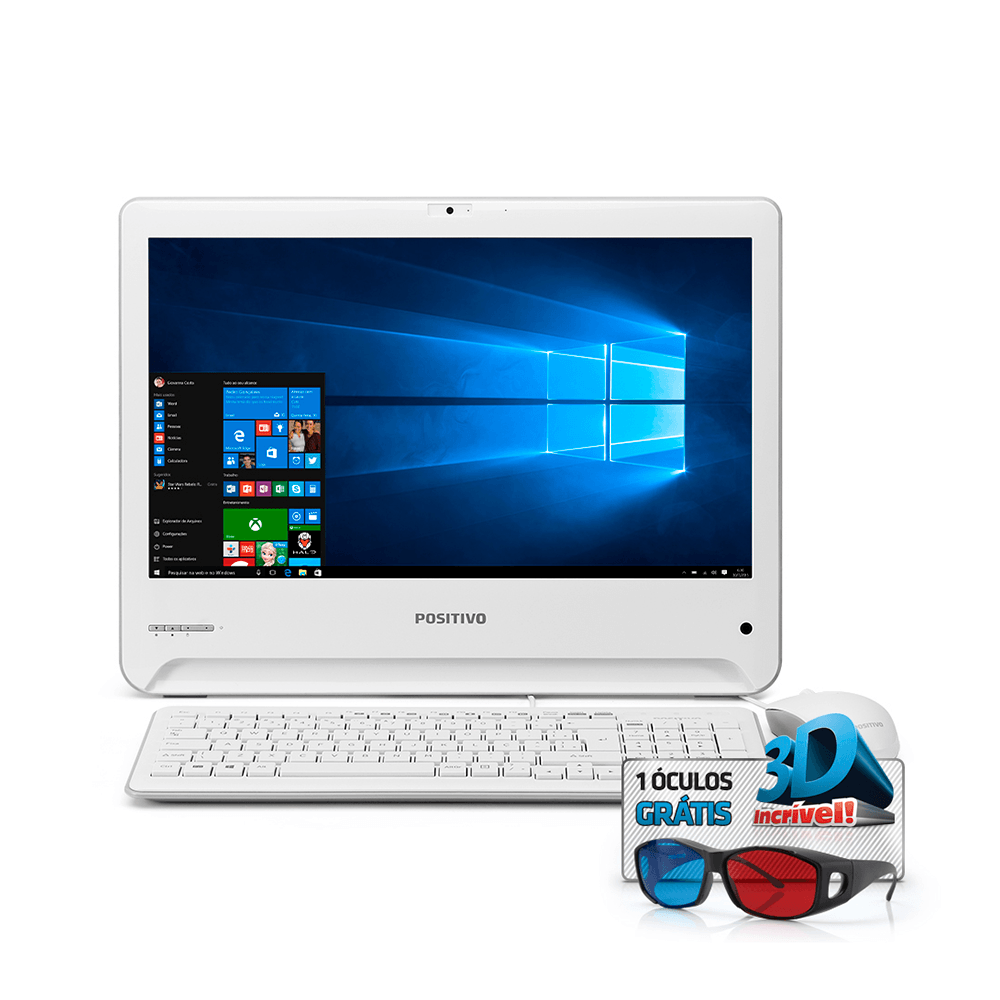 Computador All in One Union UL7550 Intel Core i3, 4GB RAM, HD