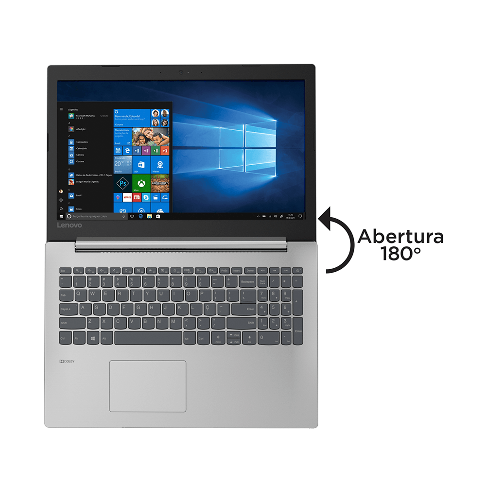 Notebook Lenovo ideapad 330 Intel Core i5 8GB 1TB Placa de vídeo