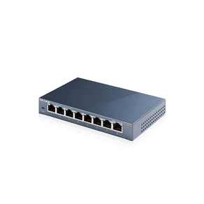Switch de Mesa de 8 Portas 10/100/1000Mbps TL-SG108 | Bivolt GO - 226313