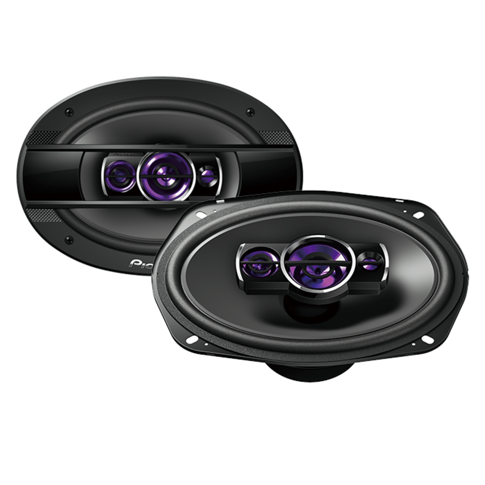 Kit Auto Falante Pioneer Ts-6960BR 6X9, 400W, Telas de Proteção