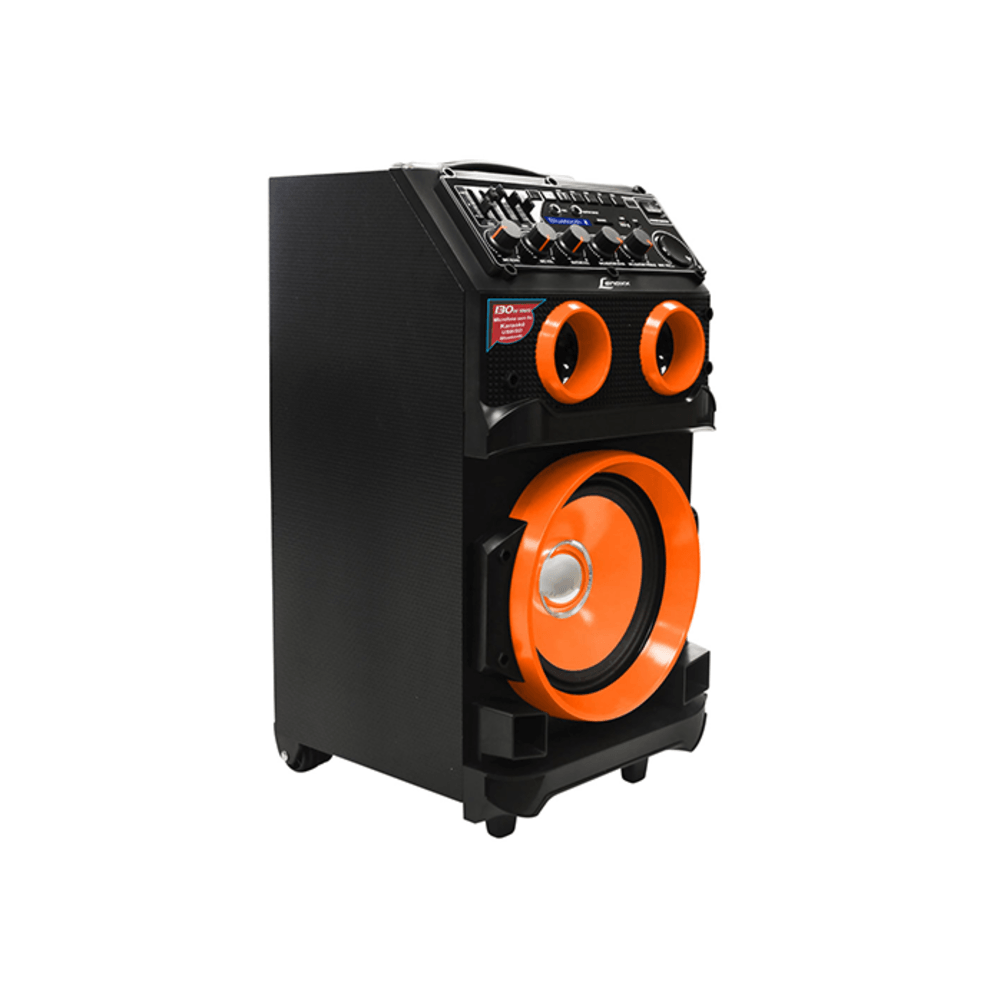 Caixa Amplificada Lenoxx CA312 130W, Bluetooth, USB, Entrada Para